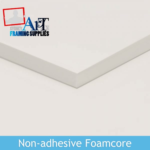 1 x 1200mm x 2400mm White Self Adhesive 5 mm Foam core - $100.00